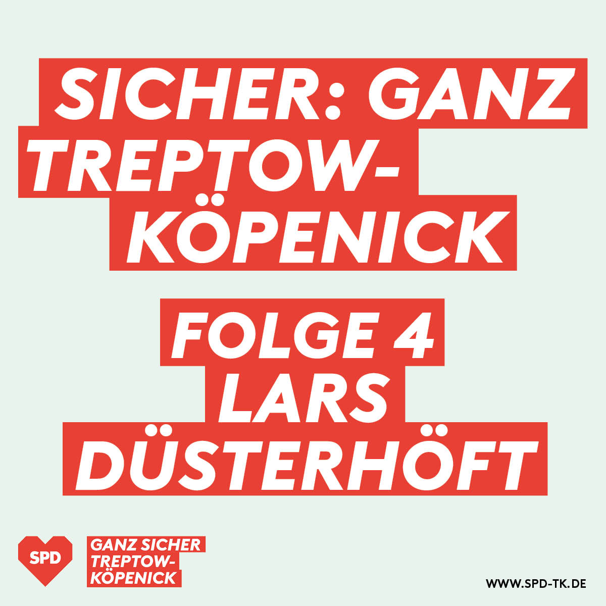 Sicher: Ganz Treptow-Köpenick