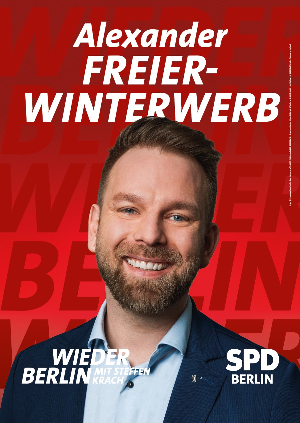Alexander Freier-Winterwerb ist SPD Kandidat im Wahlkreis 1 in Treptow-Köpenick. Dies sind die Ortsteile Baumschulenweg, Plänterwald und Alt-Treptow