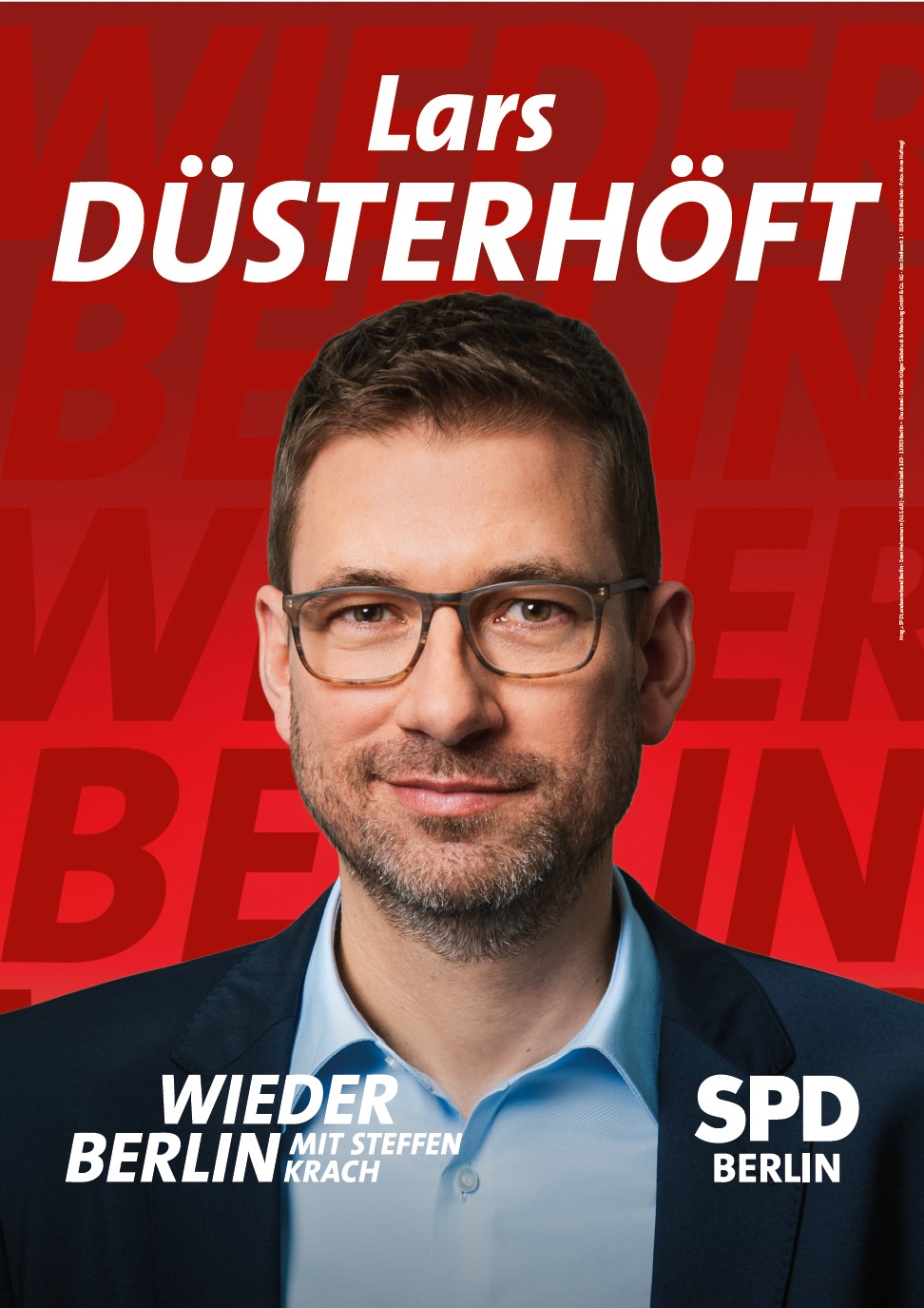 Lars Düsterhöft ist SPD Kandidat im Wahlkreis 3 in Treptow-Köpenick. Dies sind die Ortsteile Späthsfelde, Johannisthal, Niederschöneweide und Adlershof West
