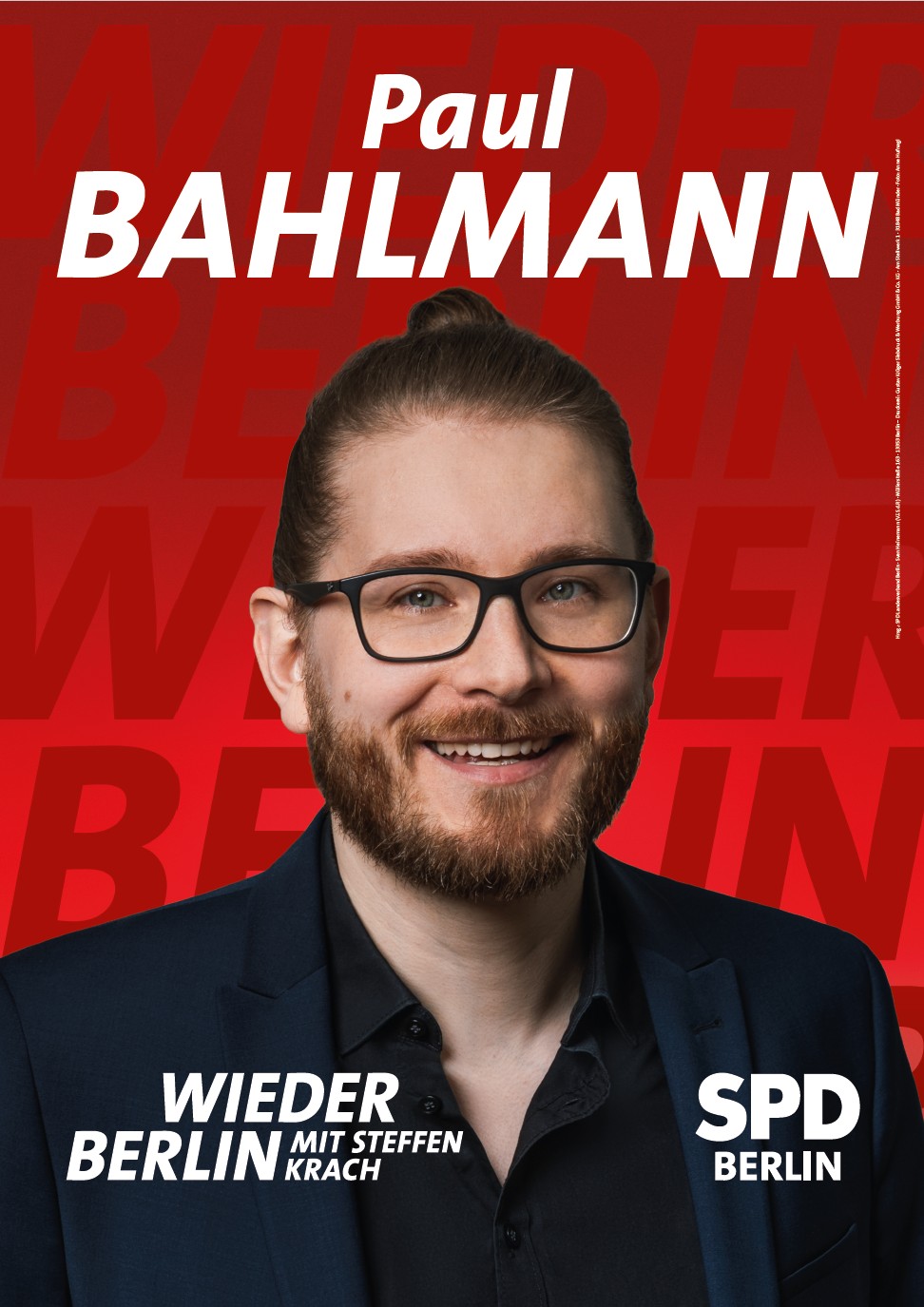 Paul Bahlmann ist SPD Kandidat im Wahlkreis 2 in Treptow-Köpenick. Dies sind die Ortsteile Oberschöneweide, Altstadt Köpenick, Dammvorstadt und Hirschgarten.