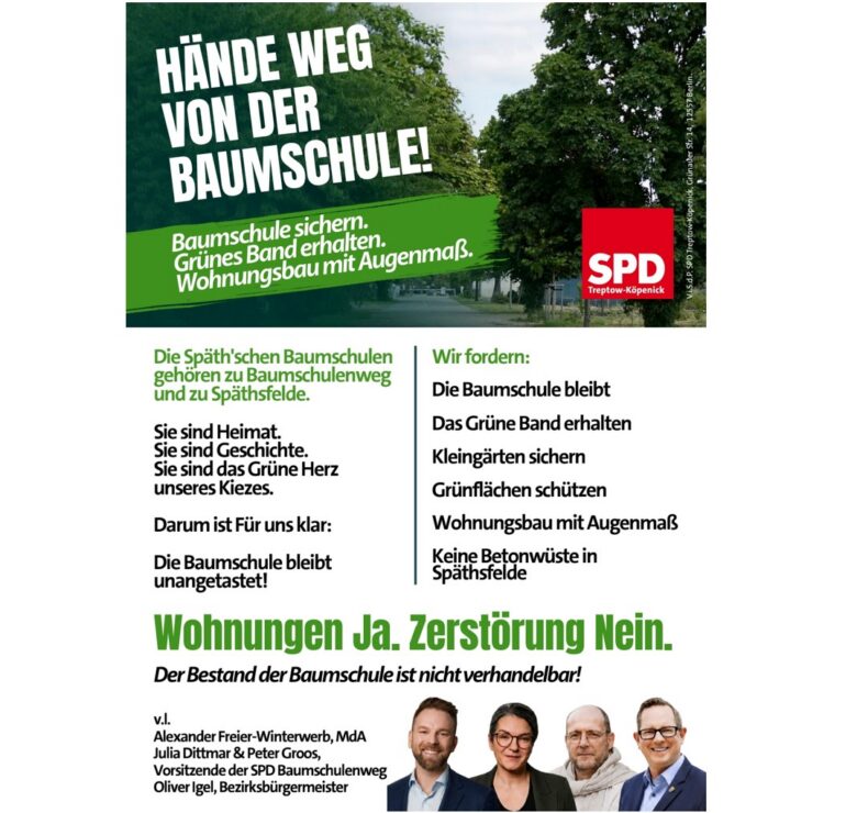 Flyer zum Tacheles-Talk am 01.07.2026.